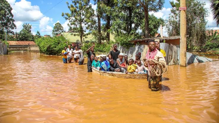 Kenya floods leave roads impassable in Syokimau